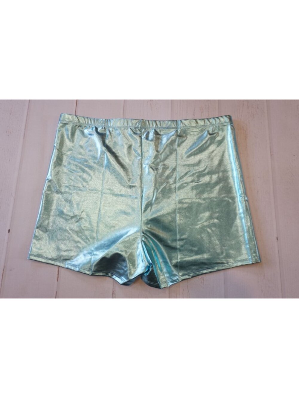 Bogomore Metallic Booty Shorts - Size 2X NWT - Picture 6 of 6